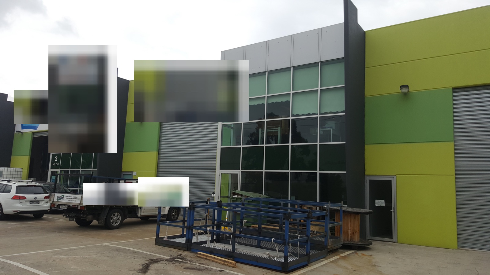 Industrial warehouse property for tax depreciation, insurance valuation and replacement cost reporting.